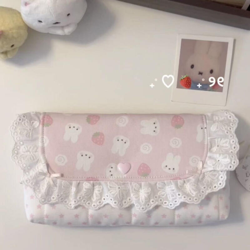 Strawberry Huller - Cartoon Strawberry Miffy Rabbit Pen Bag