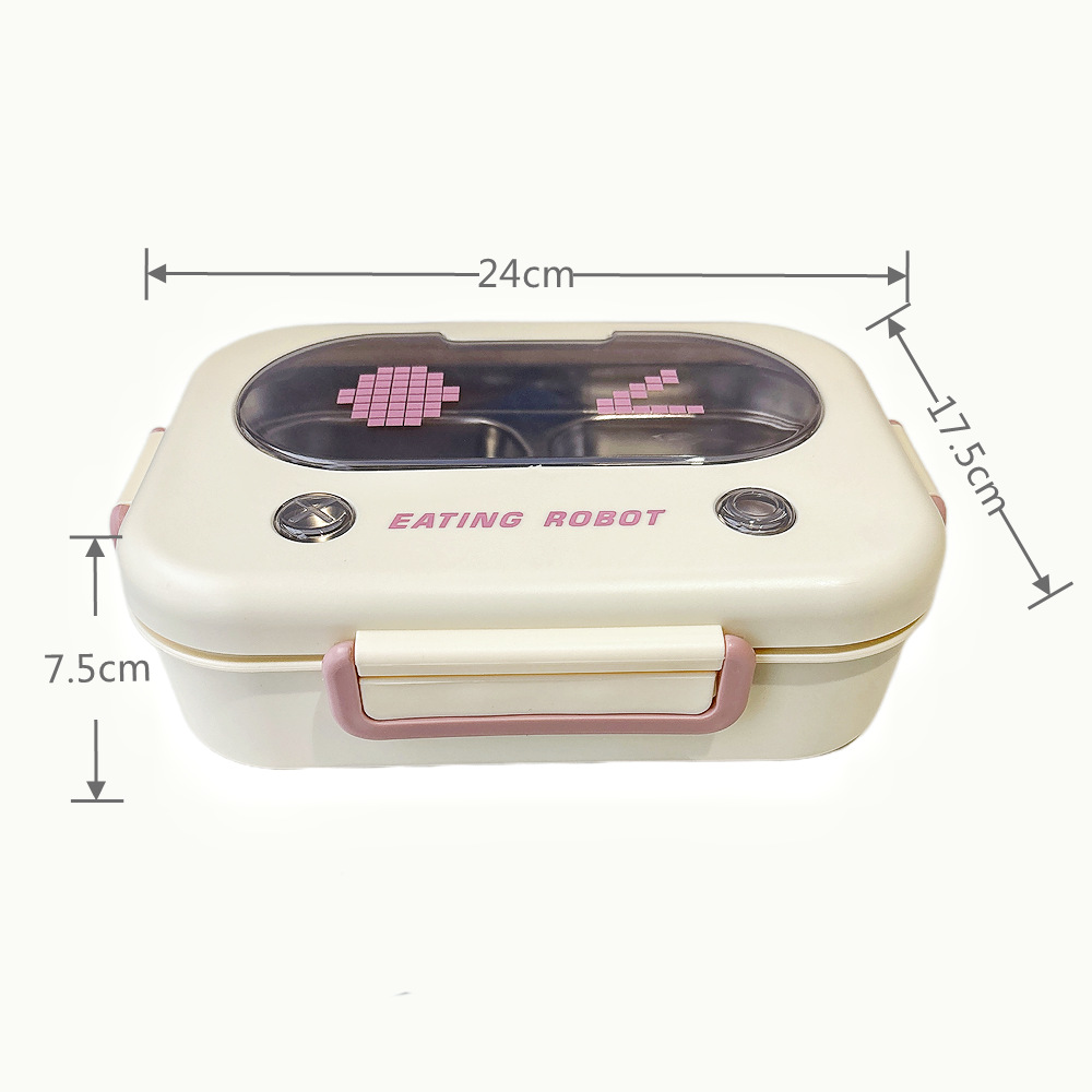 Meal Prep Organizer - Thermal Bento Box Stainless Steel Lunch