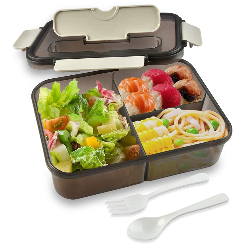 Meal Prep Tupperware - Lunch Box, 1500Ml Bento Box, Food