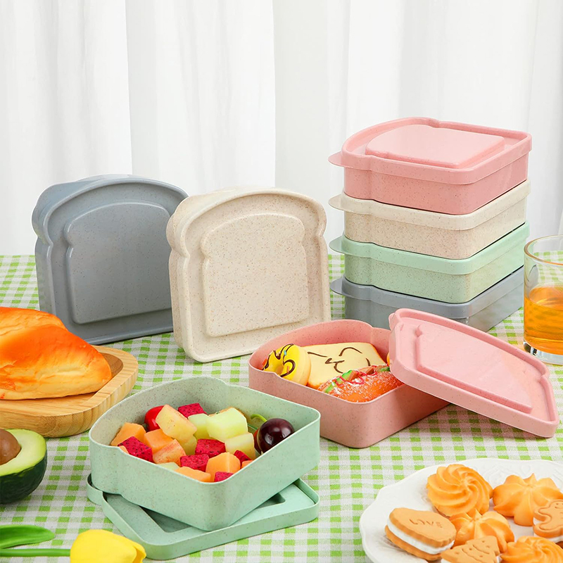 Sandwich Containers Lunch Box  - Meal Prep Tupperware review and price