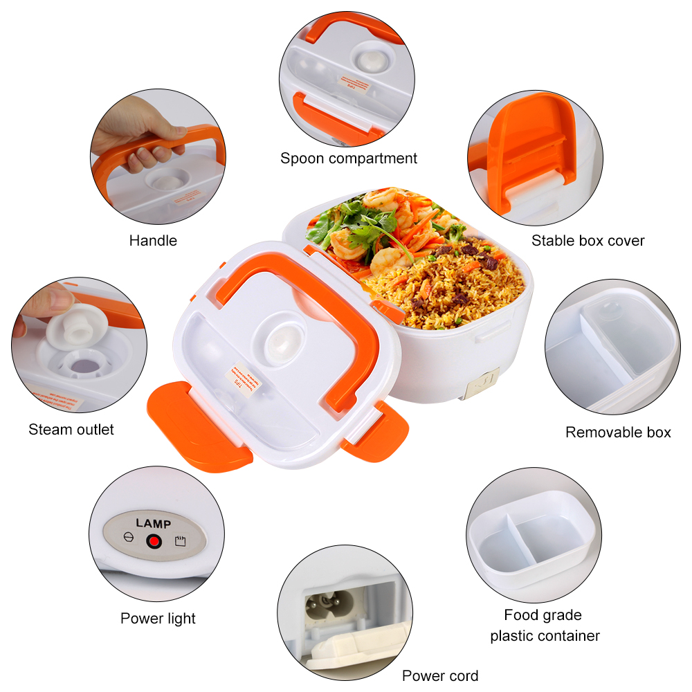 Portable Fast Heating Food con - Meal Prep Tupperware review and price