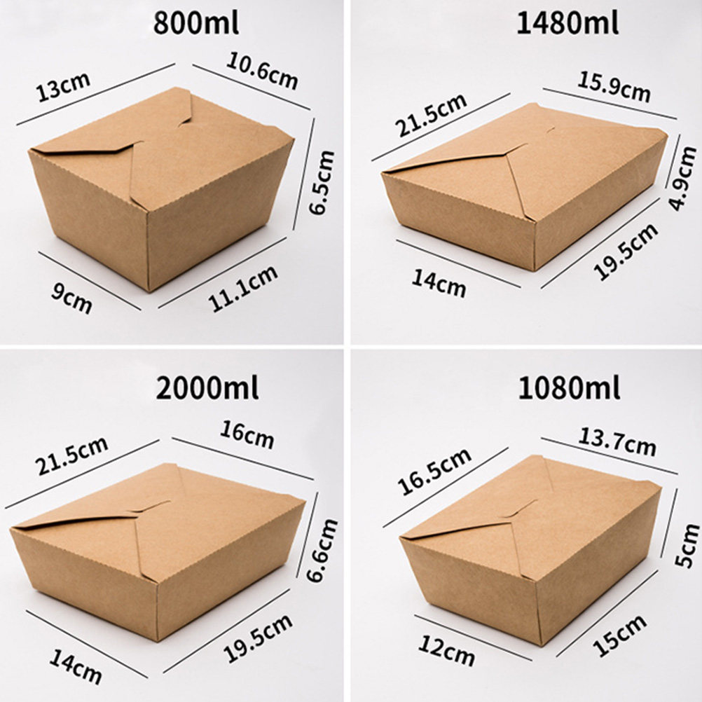 20Pcs Kraft Paper Food Storage - Meal Prep Delivery review and price