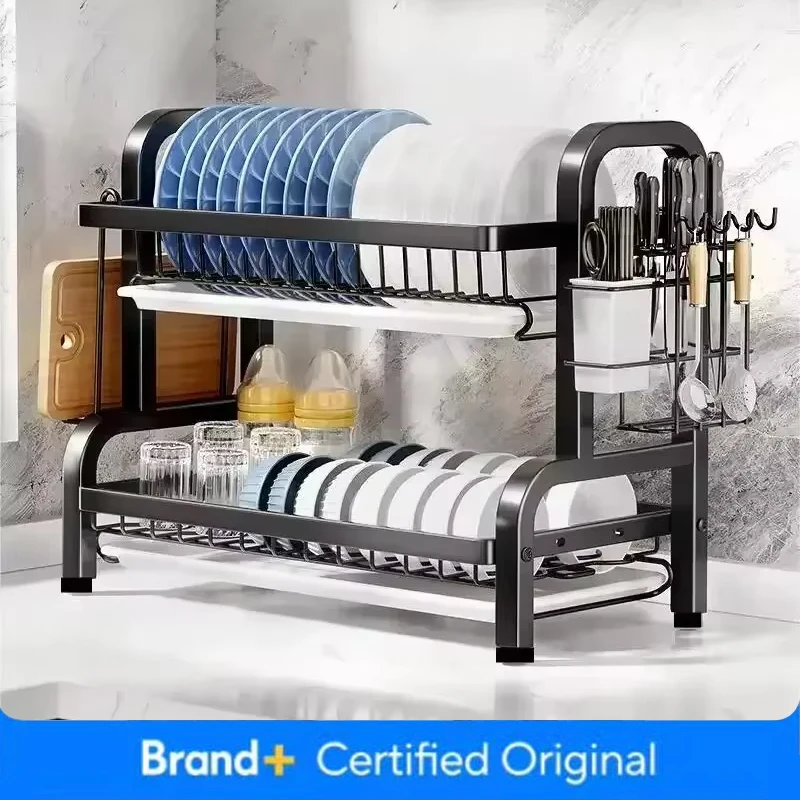 2 Tier Stainless Steel Dish Dr - Meal Prep Organizer review and price