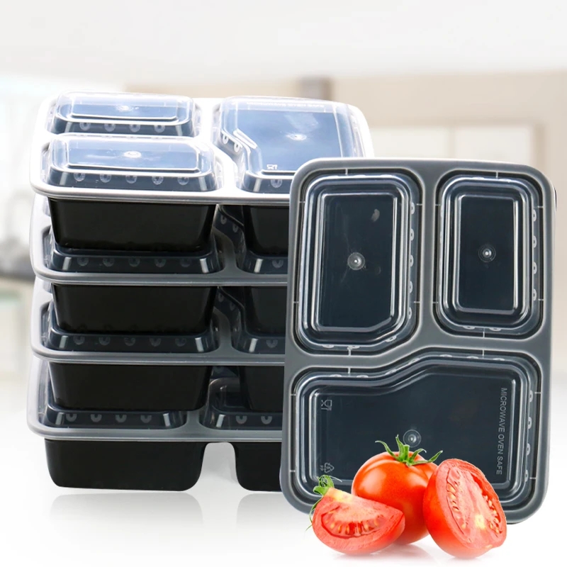 7 Pack 3 Compartment Meal Prep - Meal Prep Tupperware review and price