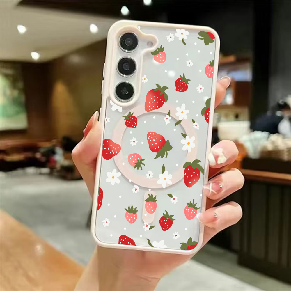 Sweet Strawberry Pattern Magne - Strawberry Huller review and price