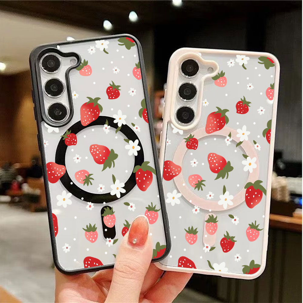 Sweet Strawberry Pattern Magne - Strawberry Huller review and price