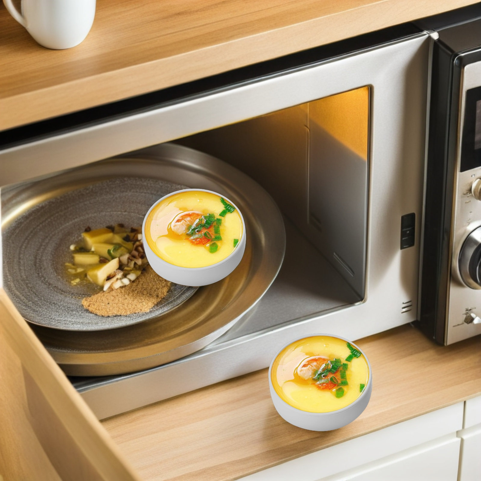 3Pcs Silicone Air Fryer Egg Mo - Meal Prep Eggs review and price