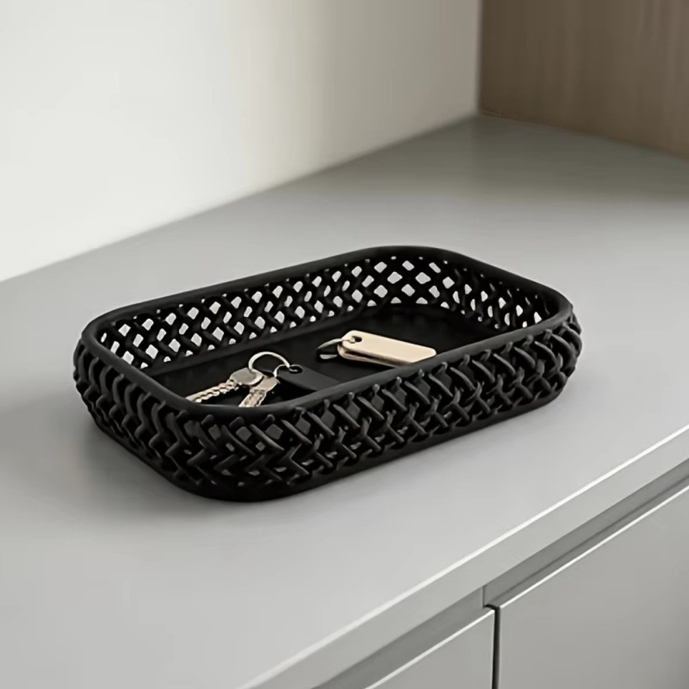 Multi-Purpose Imitation Rattan - Meal Prep Organizer review and price