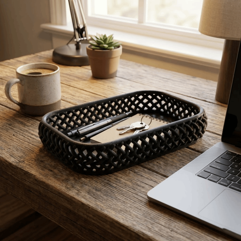 Multi-Purpose Imitation Rattan - Meal Prep Organizer review and price