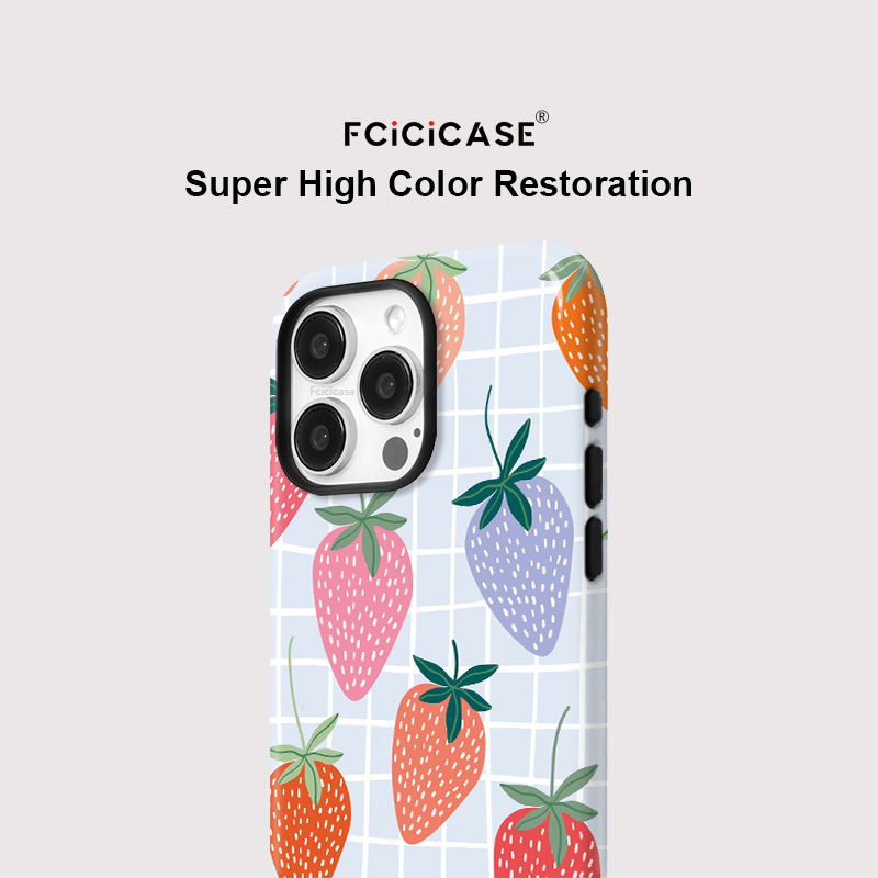 Fcicicase Luxury Acrylic Matte - Strawberry Huller review and price