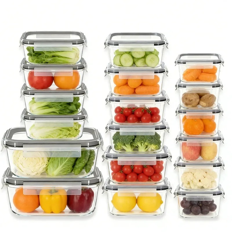 Glass Food Storage Containers  - Meal Prep Oven Safe Containers review and price