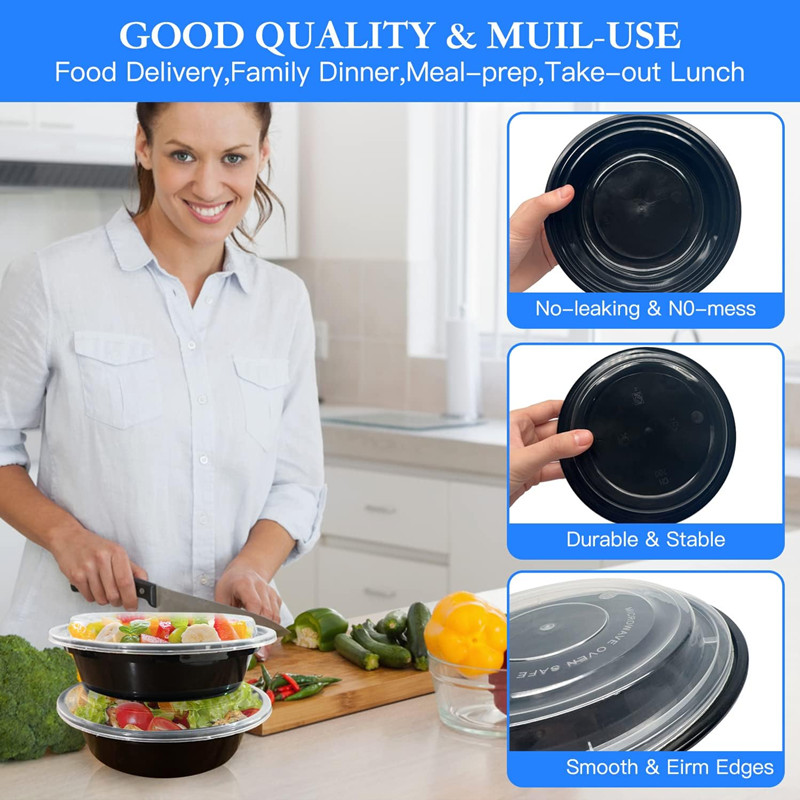 10 Packs 24OZ Meal Prep Contai - Meal Prep Tupperware review and price