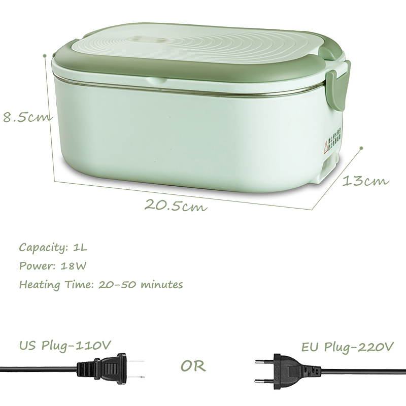 220V 110V Electric Lunch Box S - Meal Prep Tupperware review and price