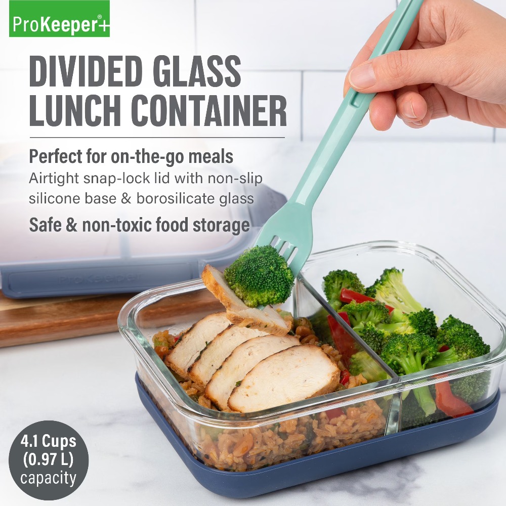 Premium Borosilicate Glass Mea - Meal Prep Oven Safe Containers review and price