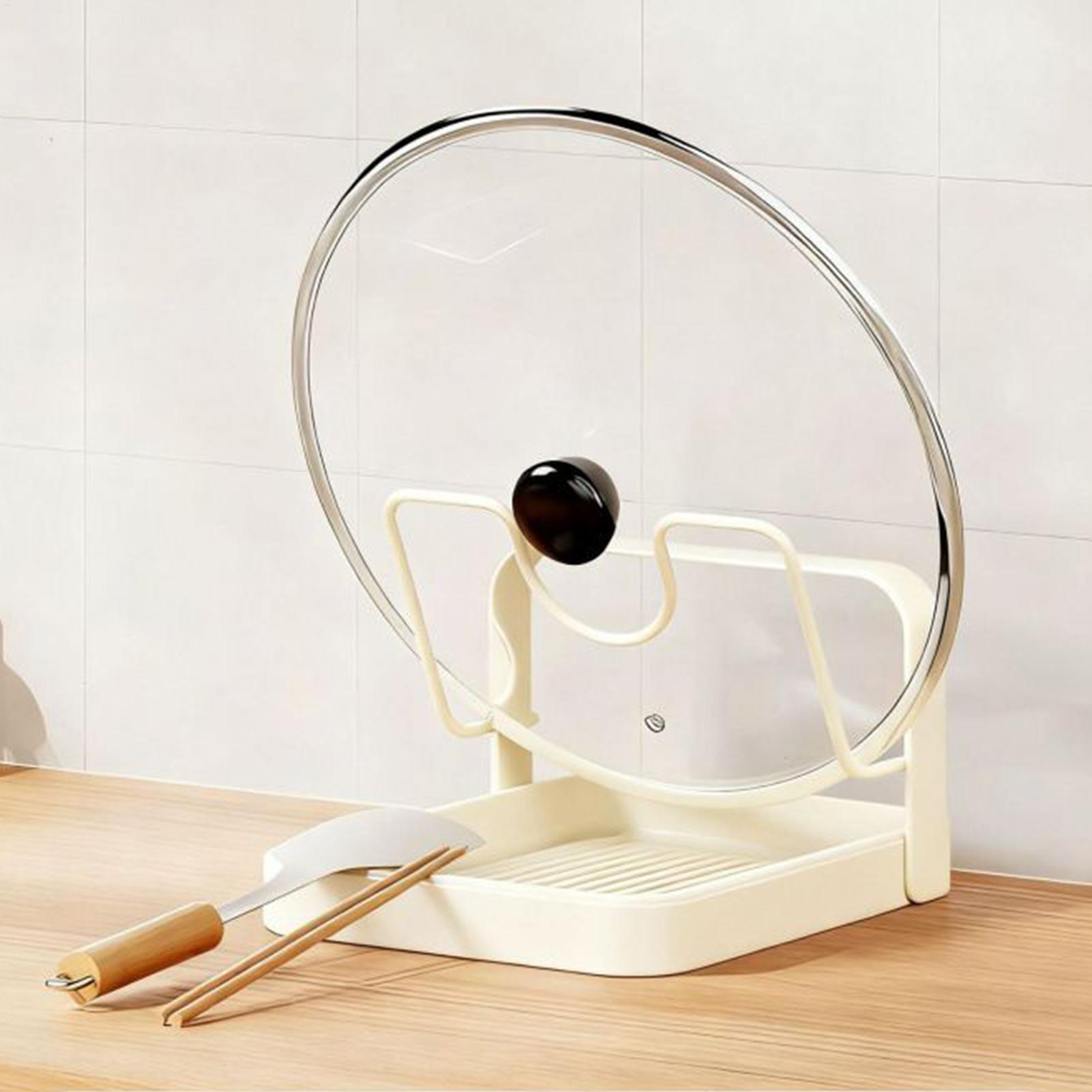 Pot Lid Organizer Anti-Slip Ki - Meal Prep Organizer review and price