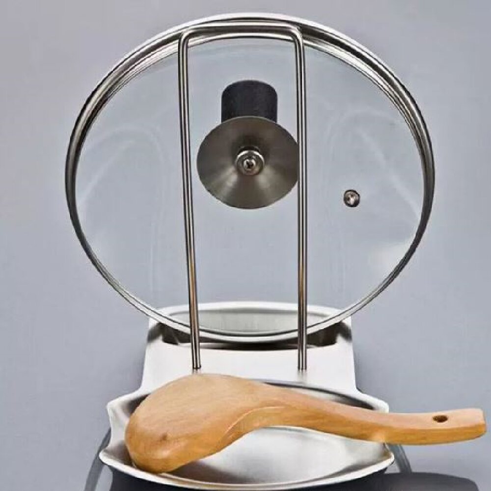 Stainless Steel Pot Lid Holder - Meal Prep Organizer review and price