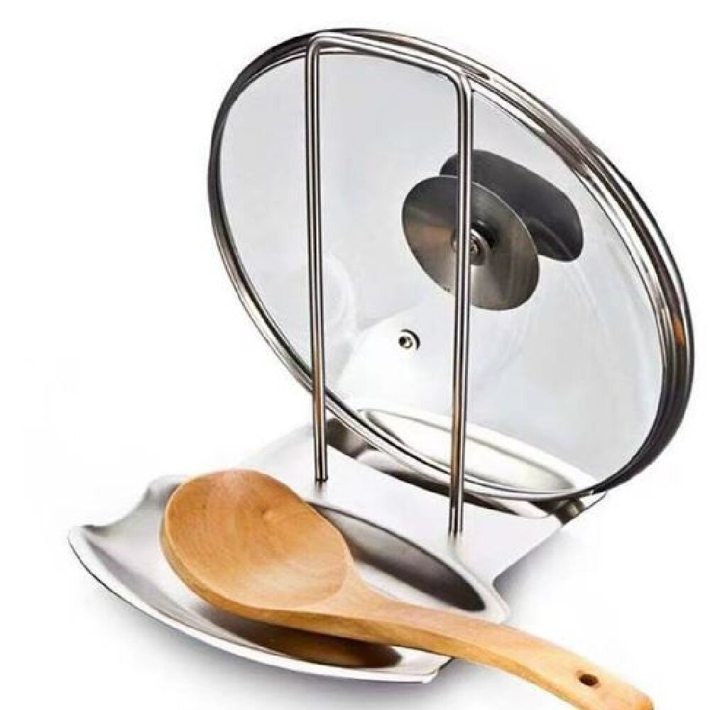 Stainless Steel Pot Lid Holder - Meal Prep Organizer review and price