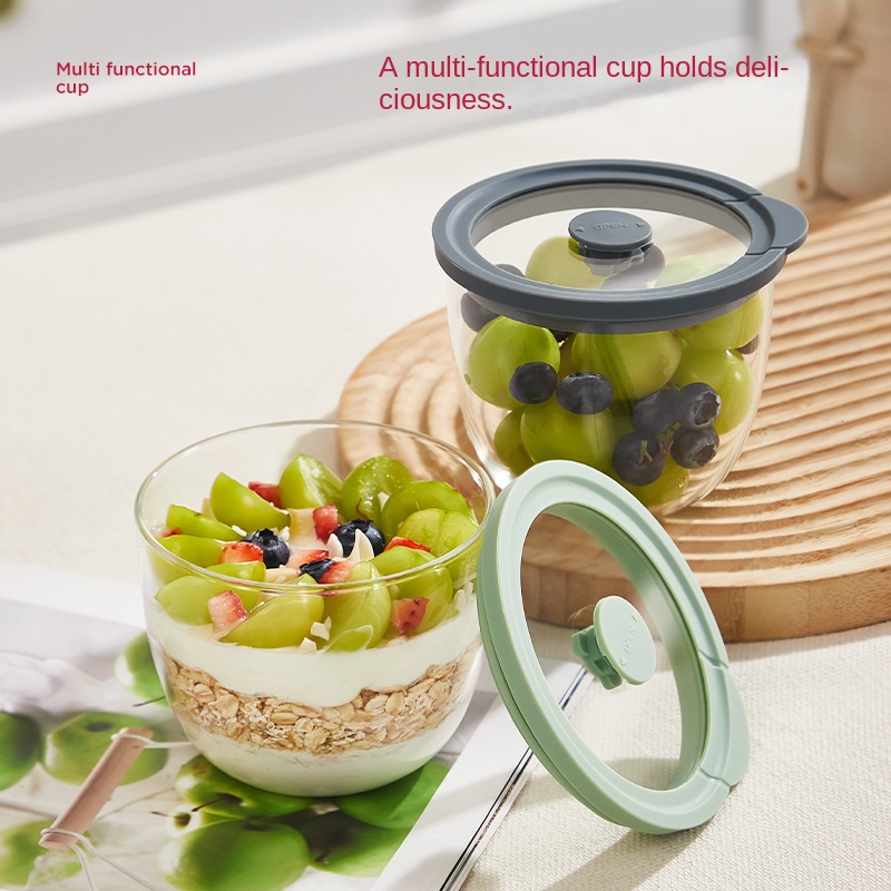Glass Overnight Oats Container - Meal Prep Yogurt Parfait review and price