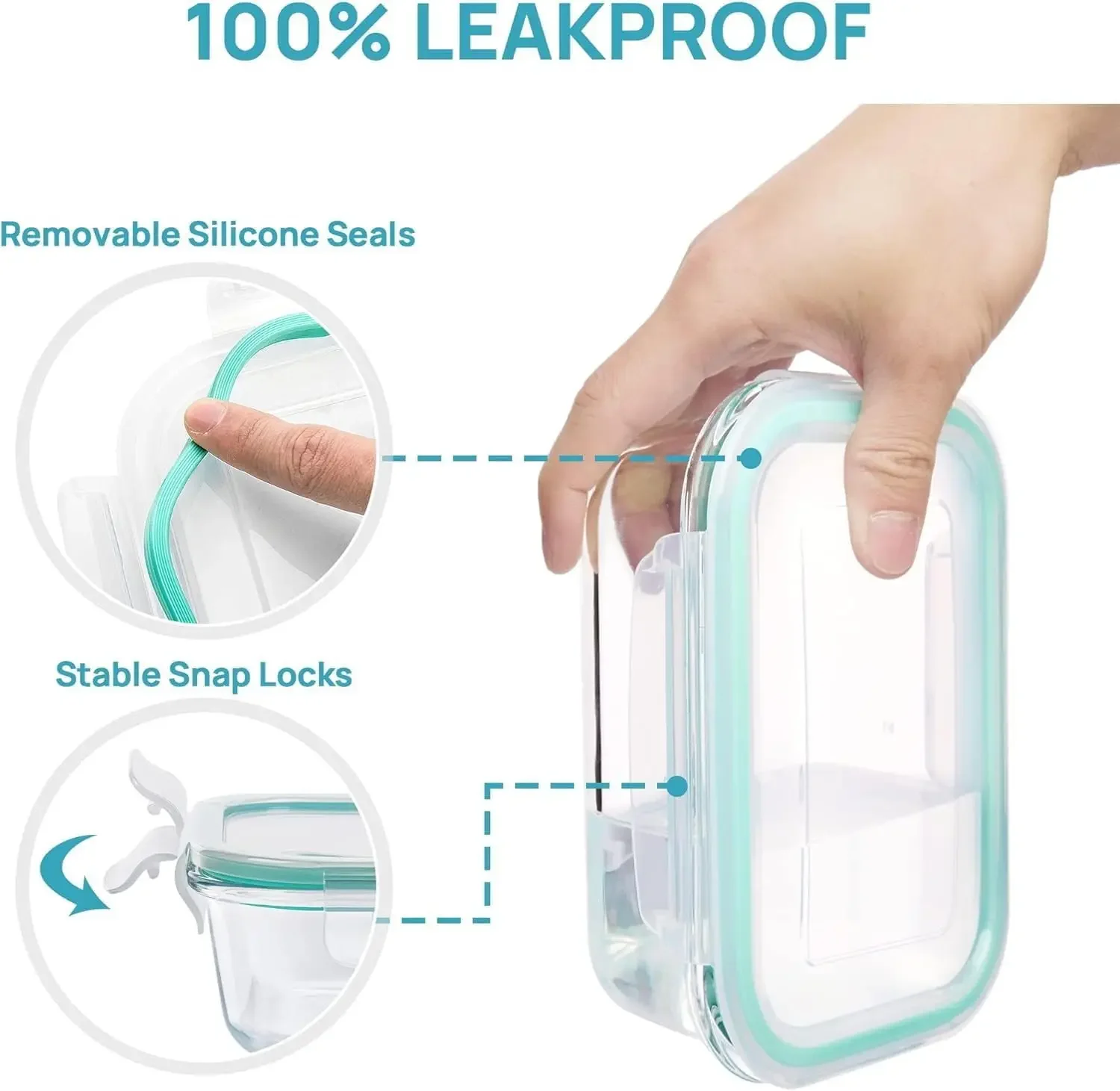 Glass Lunch Bento Box for Adul - Meal Prep Rezepte review and price