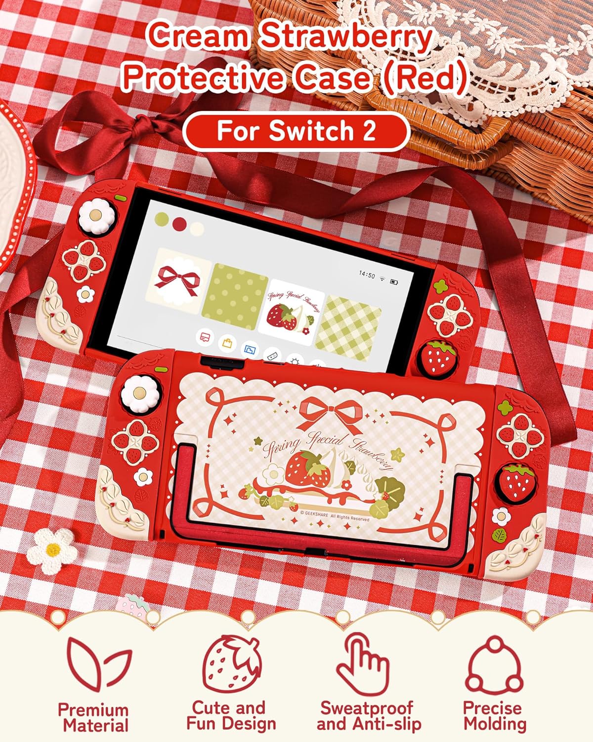 GeekShare Protective Case Comp - Strawberry Huller review and price