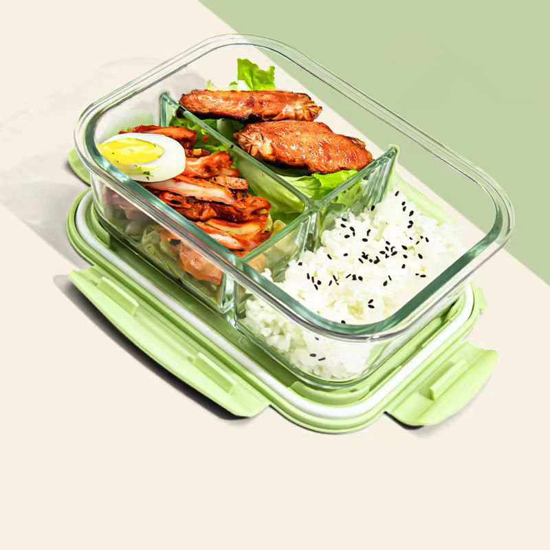 New style Lunch Box Glass 1050 - Meal Prep Tupperware review and price